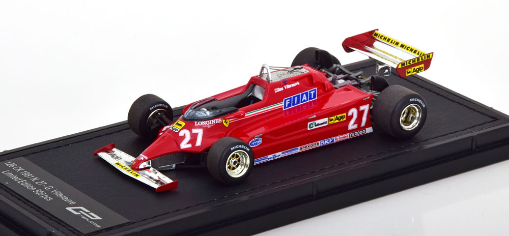 FERRARI 126 CK DRIVER: VILLENEUVE 1981