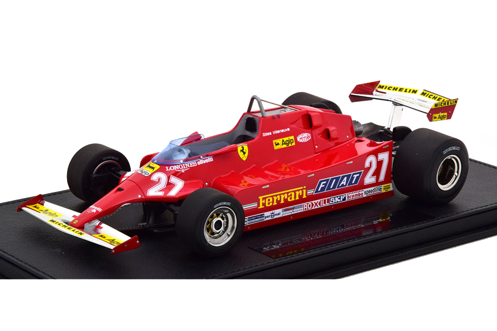 FERRARI 126 CX GP USA 1981 VILLENEUVE  LIMITED 500 PCS.