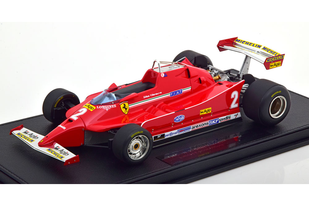 FERRARI 126C WITH SHOWCASE 1980