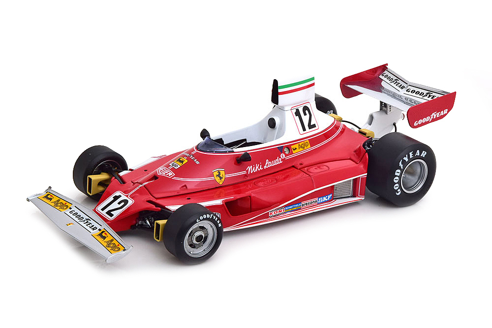 FERRARI 312 T GP MONACO WORLD CHAMPION LAUDA #12 1975