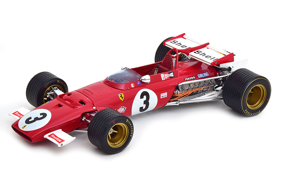 FERRARI 312 B GP MEXICO ICKX #3 1970