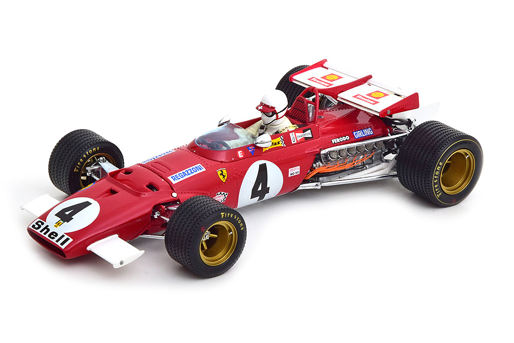 FERRARI 312 B GP GREAT BRITAIN REGAZZONI #4 1970