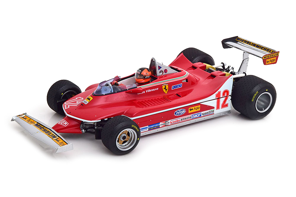 FERRARI 312 T4 GP USA WEST VILLENEUVE #12 1979