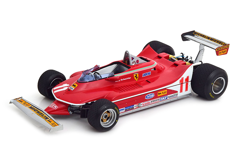 FERRARI 312 T4 GP GREAT BRITAIN WORLD CHAMPION SCHECKTER #11 1979