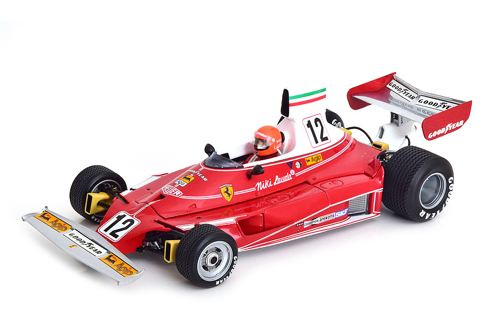 FERRARI 312T 1975 N.LAUDA #12 + 312 T4 1979 G.VILLENEUVE #12 / ФЕРРАРИ
