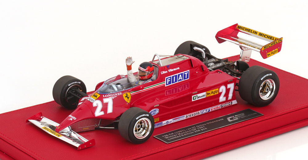 FERRARI 126 CK WINNER GP MONACO 1981