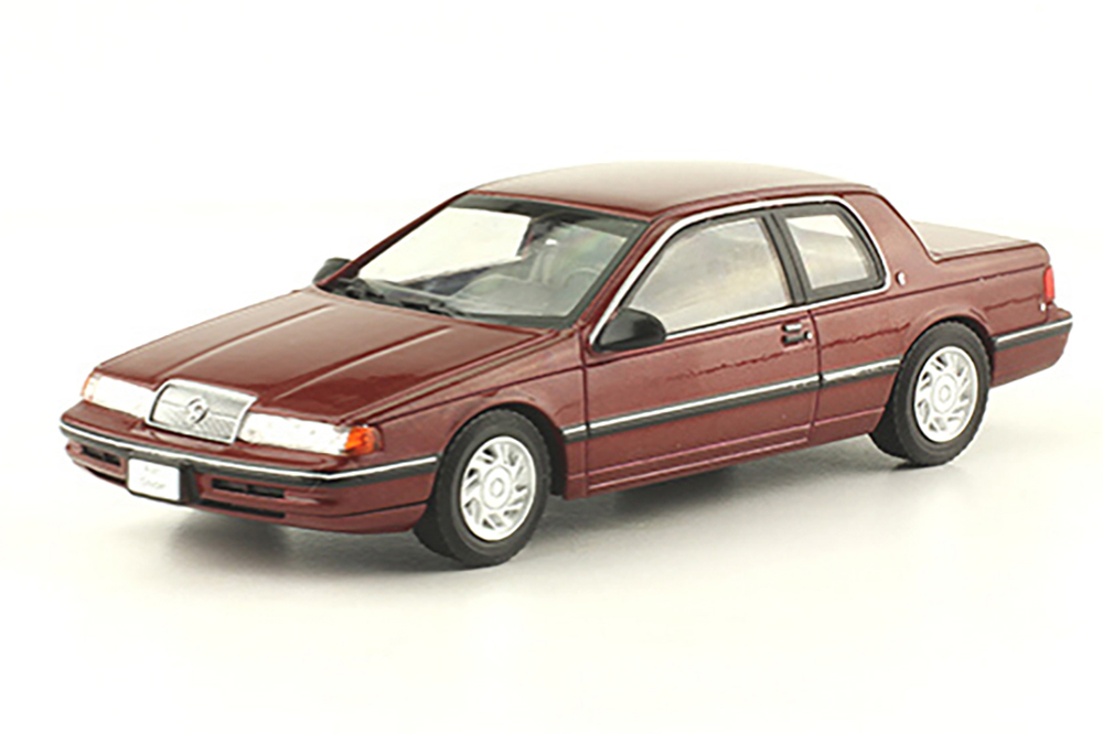 FORD COUGAR 1990, RED