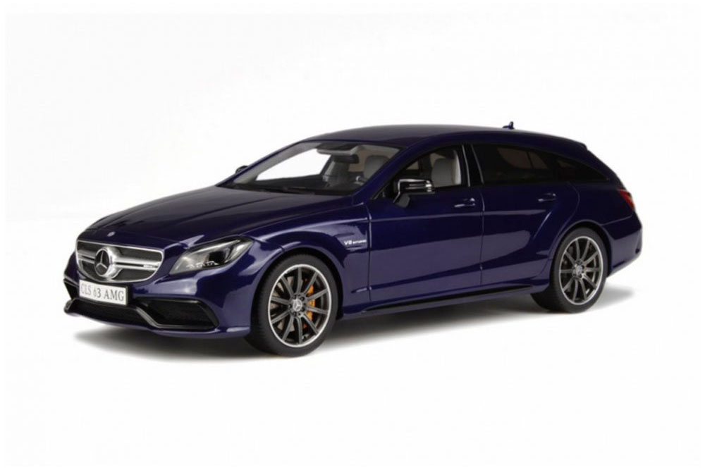 MERCEDES CLS 63 AMG SHOOTING BREAK BLUE