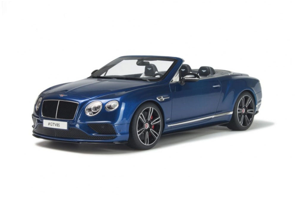 BENTLEY CONTINENTAL GT V8S CONVERTIBLE 2014 BLUE METALLIC LIMITED EDITION 1000 PCS.