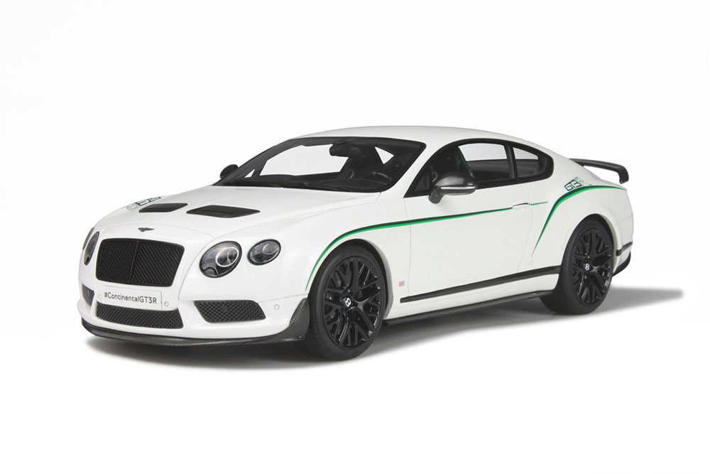 BENTLEY CONTINENTAL GT3R 2015 WHITE LIMITED EDITION 1500 PCS.
