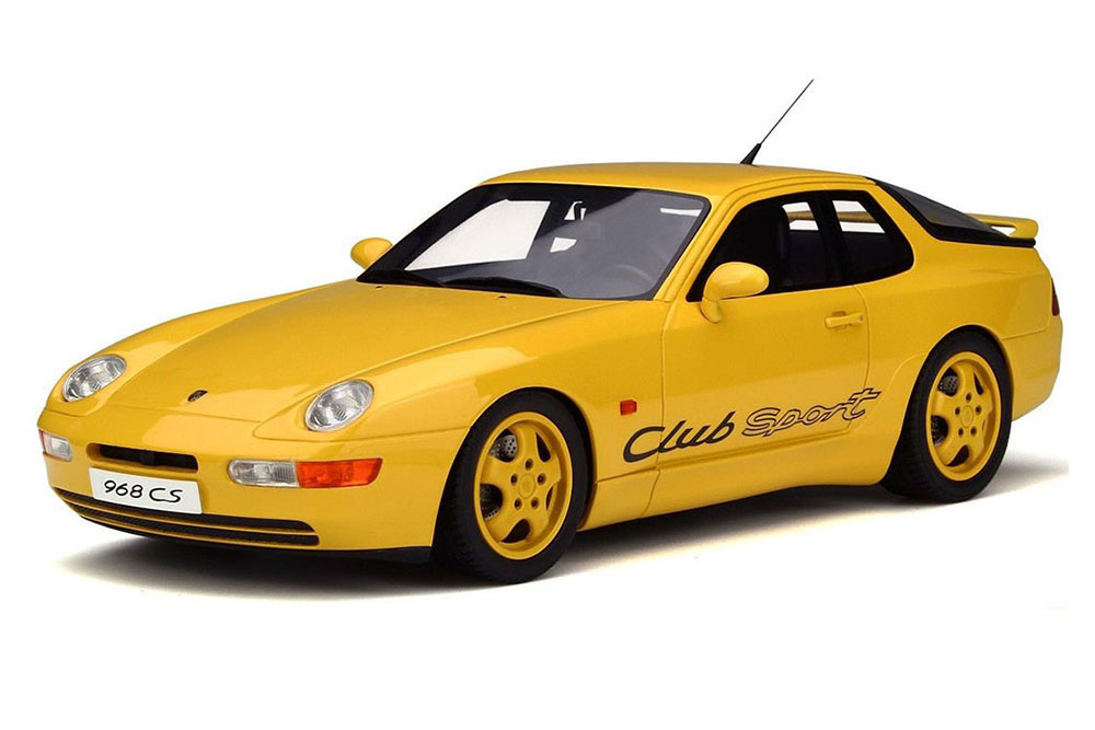 PORSCHE 968 CS CLUB SPORT 1993 YELLOW LIMITED EDITION 1250 PCS.