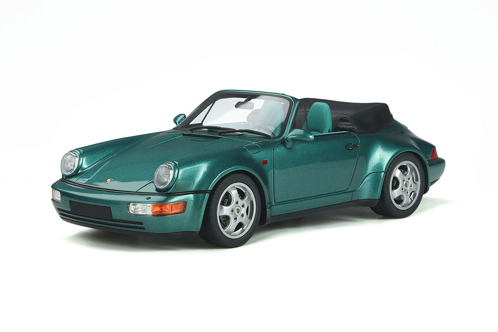 PORSCHE 911 (964) CONVERTIBLE TURBO LOOK GREENMETALLIC LIMITED EDITION 911 PCS