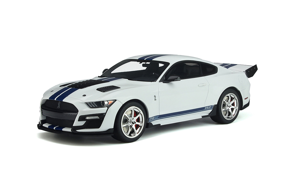 SHELBY GT500 DRAGON SNAKE 2020 WHITE BLUE LIMITED EDITION 1200 PCS