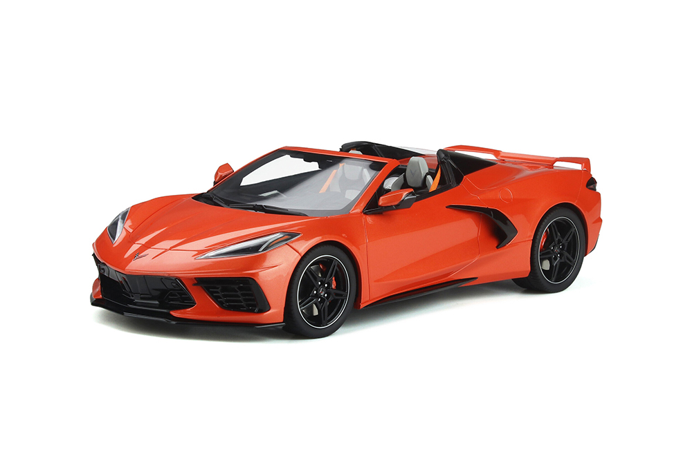 CHEVROLET CORVETTE C8 CONVERTIBLE OPEN 2021 ORANGE BLACK LIMITED EDITION 999 PCS