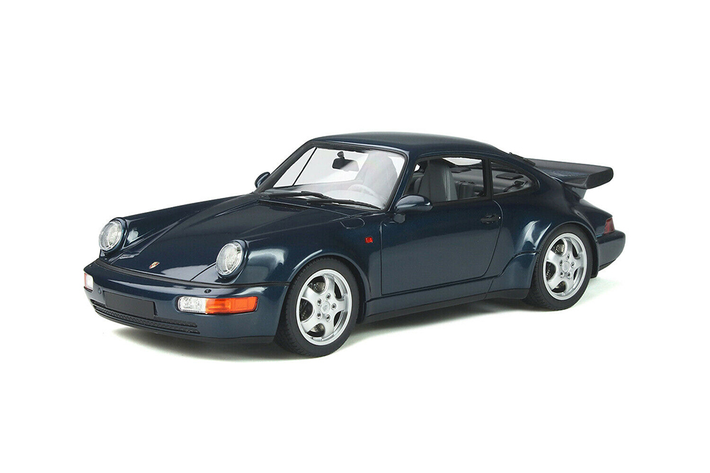 PORSCHE 911 (964) TURBO 3.3 COUPE 1991 BLUEMETALLIC LIMITED EDITION 999 PCS