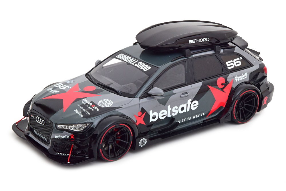 AUDI RS6 AVANT GUMBALL 3000 2015 CAMOUFLAGE LIMITED EDITION 4000 PCS. WITH DECALS