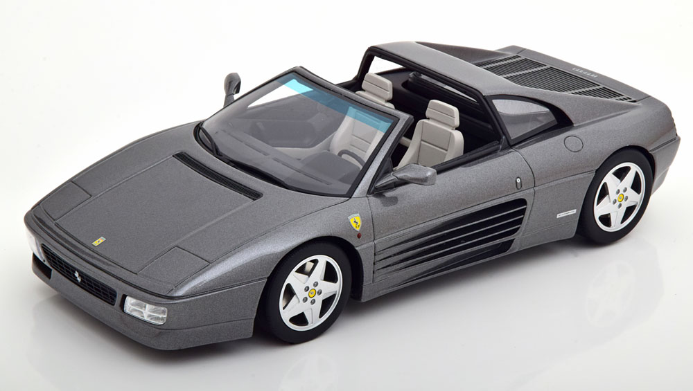 FERRARI 348 GTS 1993 GREY METALLIC