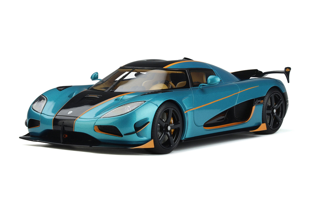 KOENIGSEGG AGERA RSR 2016 TURQUOISE/BLACK / КЕНИГСЕГГ АГЕРА РСР