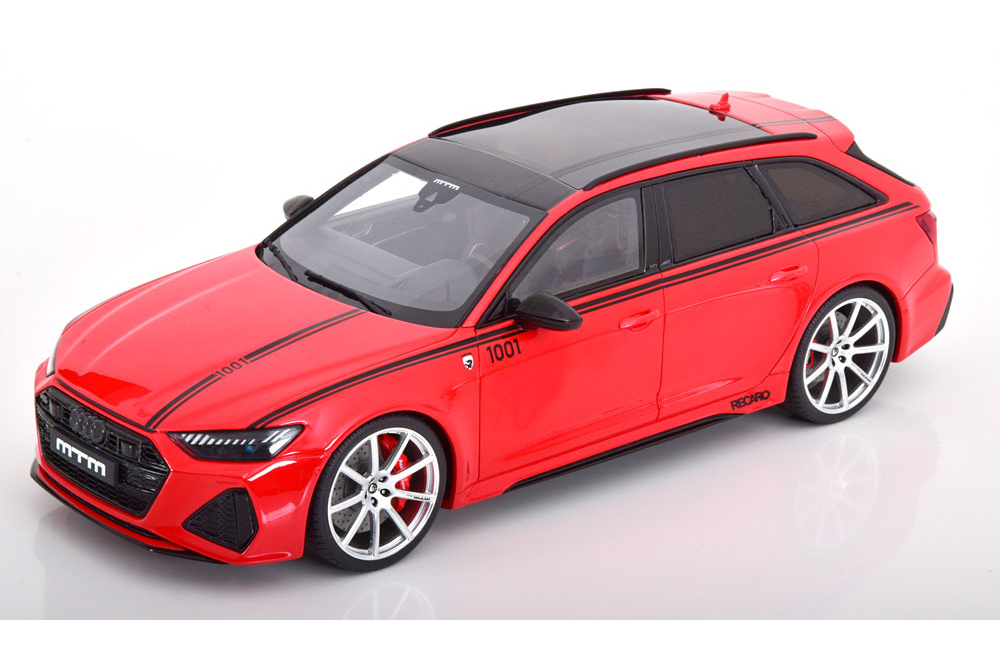 AUDI RS 6 AVANT MTM 2021 RED BLACK