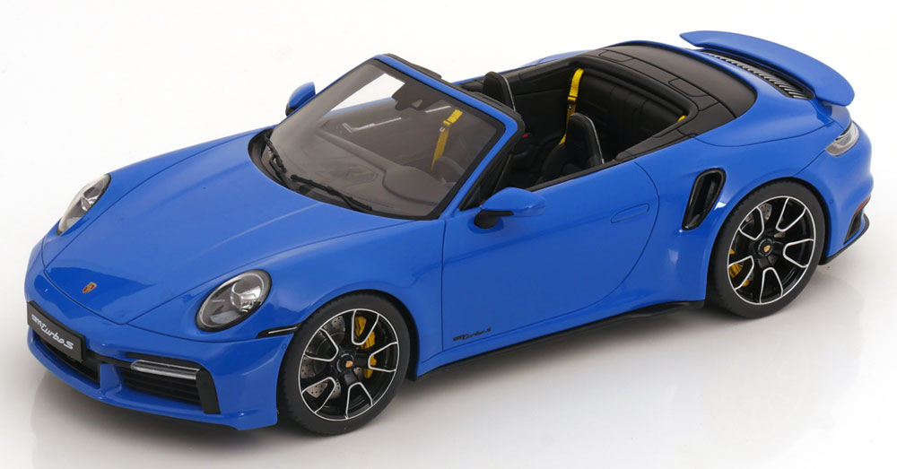 PORSCHE 911 (992) TURBO S CONVERTIBLE BLUE