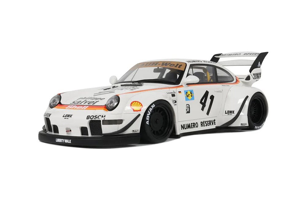 PORSCHE 911 RWB BODYKIT KATO-SAN WHITE