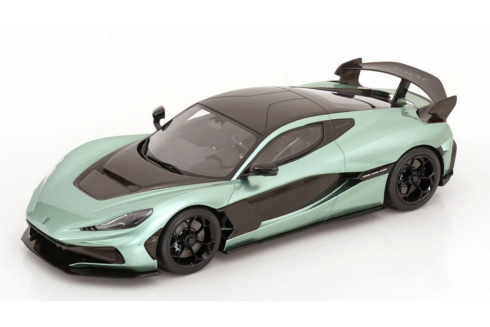 RIMAC NEVERA R 2024 GREEN METALLIC BLACK