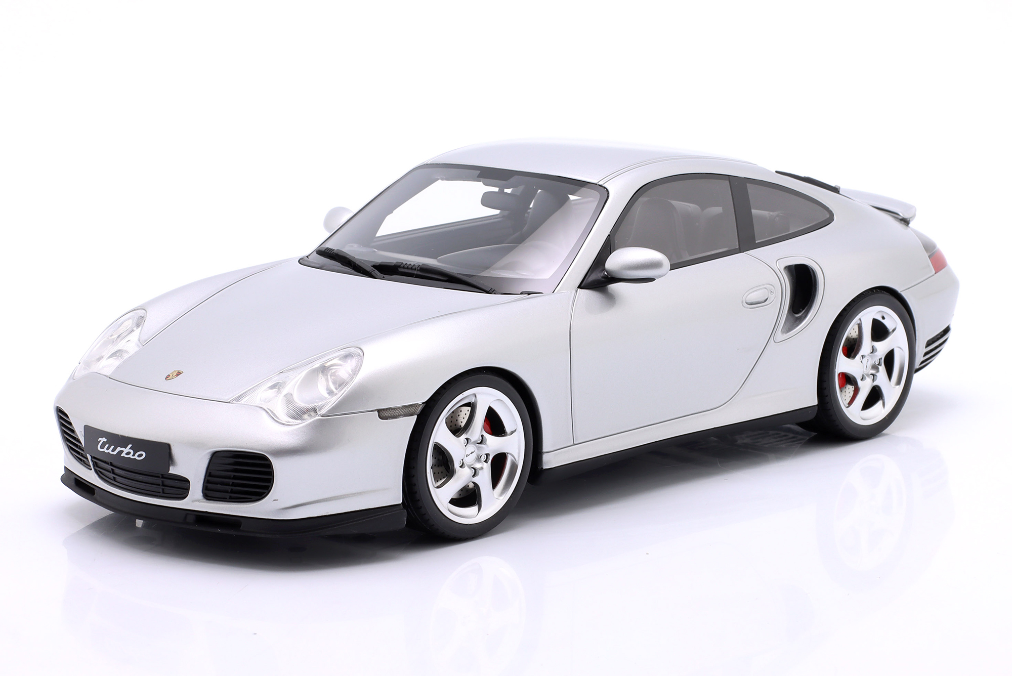 PORSCHE 911 (996.2) TURBO YEAR 2001 POLAR SILVER / ПОРШЕ 911 996 2 ТУРБО ПОЛЯРНО-СЕРЕБРИСТЫЙ