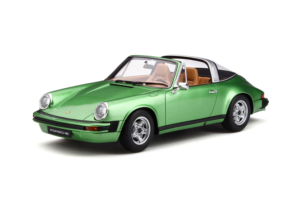 PORSCHE 911S 2.7 TARGA 1974 LIGHTGREEN-METALLIC