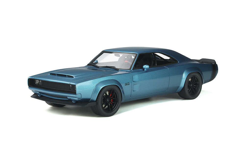 DODGE SUPER CHARGER SEMA CONCEPT 1968 LIGHTBLUEMETALLIC BLACK LIMITED EDITION 999 PCS