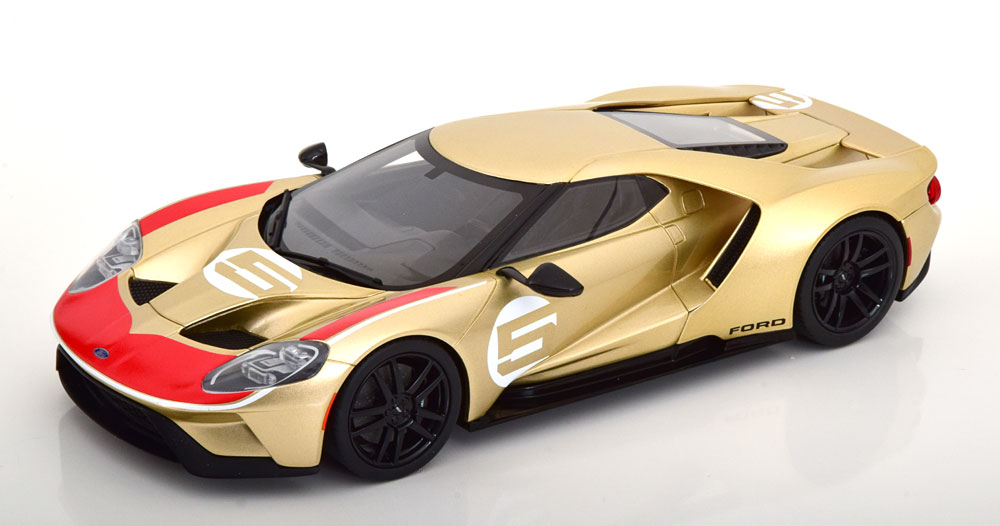 FORD GT HERITAGE EDITION 2022 LIGHT-GOLDEN RED