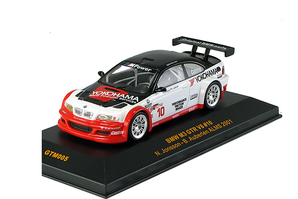 BMW M3 GTR V8 E46 NO 10 ALMS 2001