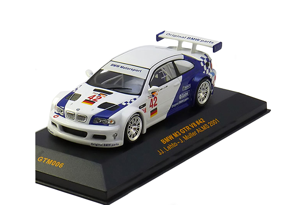 BMW M3 GTR V8 E46 NO 42 ALMS 2001