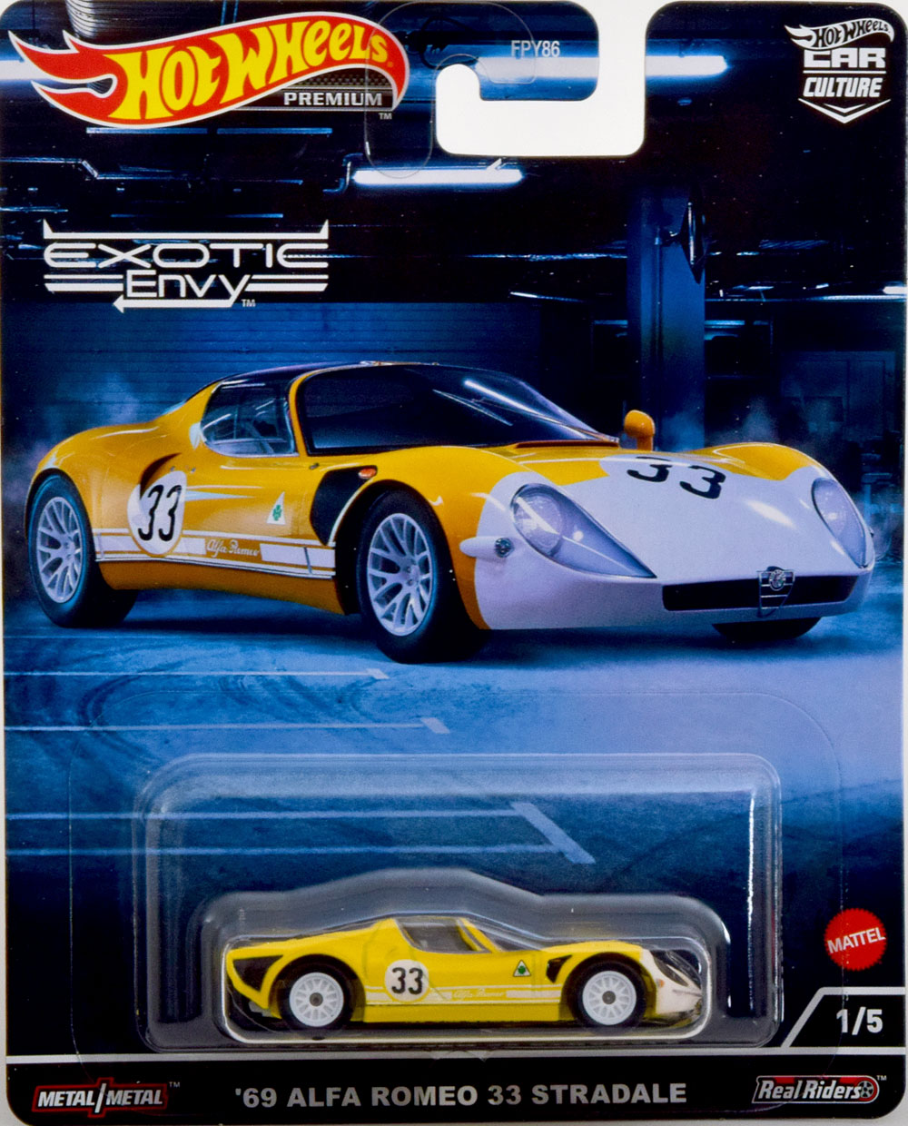 ALFA ROMEO 33 STRADALE 1969 YELLOW WHITE**АЛЬФА РОМЕО - Масштабные модели  1:18 - 1:43 - 1:12 - Магазин масштабных моделей МОДЕЛЛИСИМО