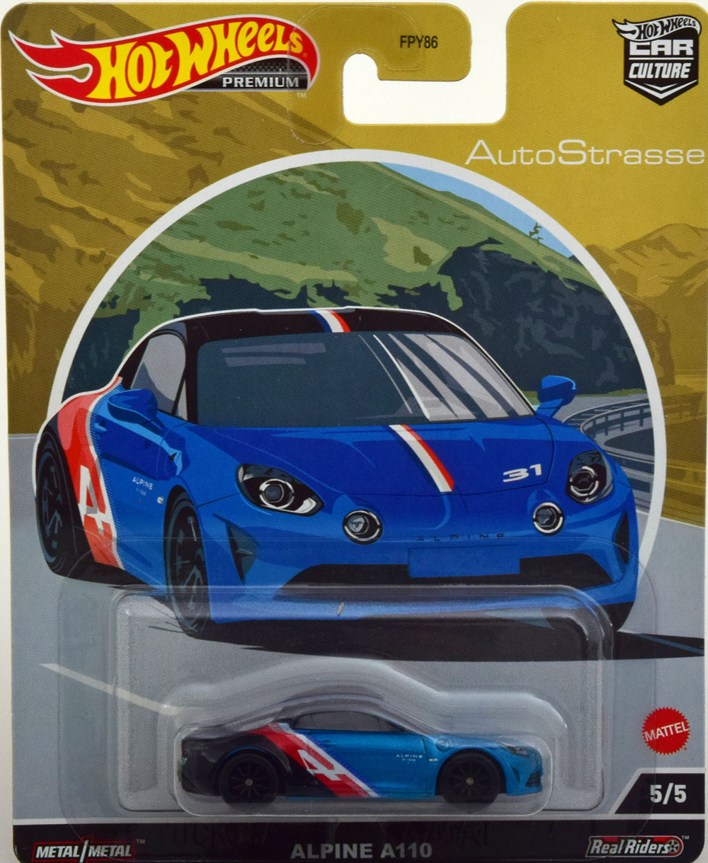 RENAULT ALPINE A110 BLUE METALLIC (ДЛИНА МОДЕЛИ 6-10 СМ)