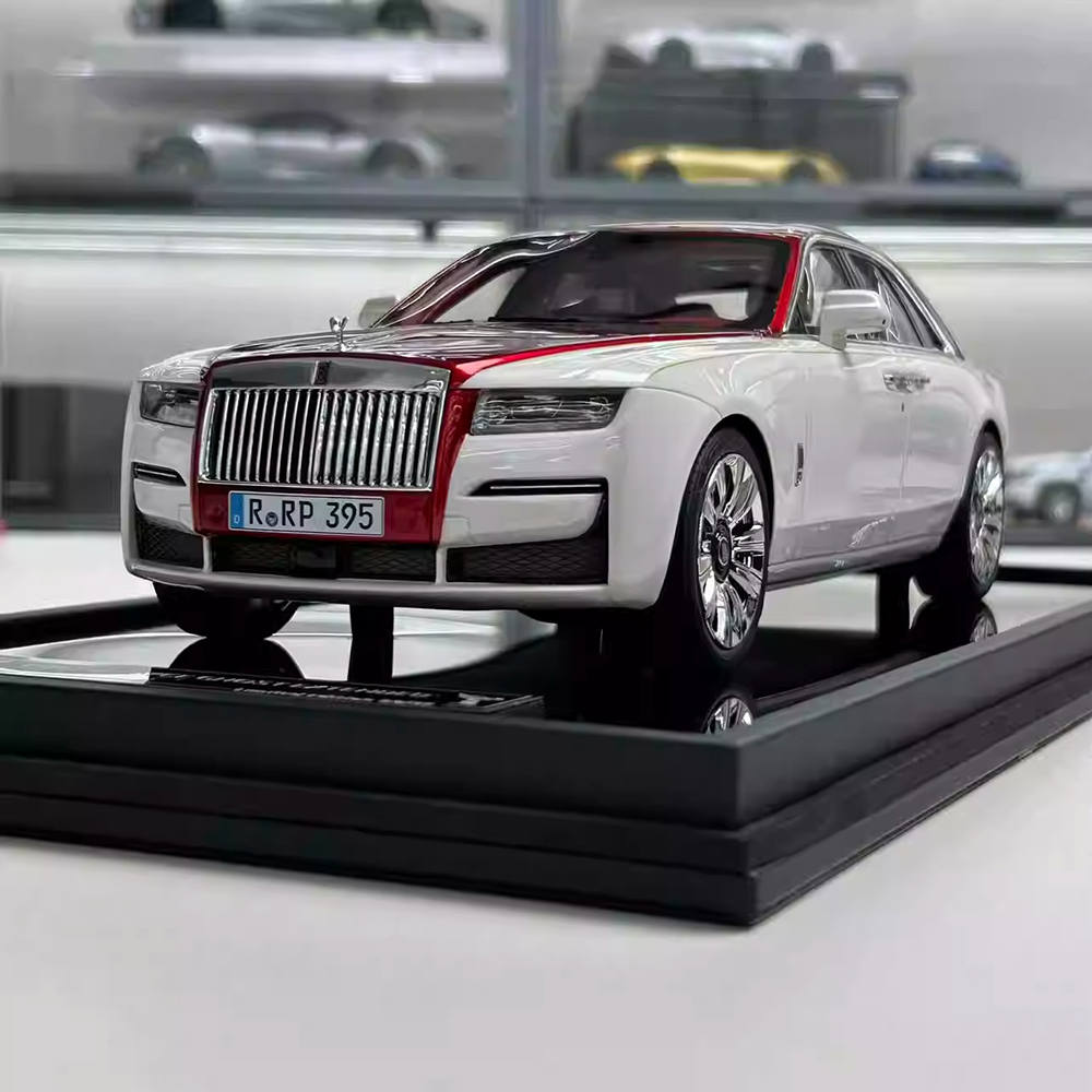 ROLLS-ROYCE GHOST II 2024 WHITE-RED / РОЛЛС-РОЙС ГОСТ 2 БЕЛО-КРАСНЫЙ