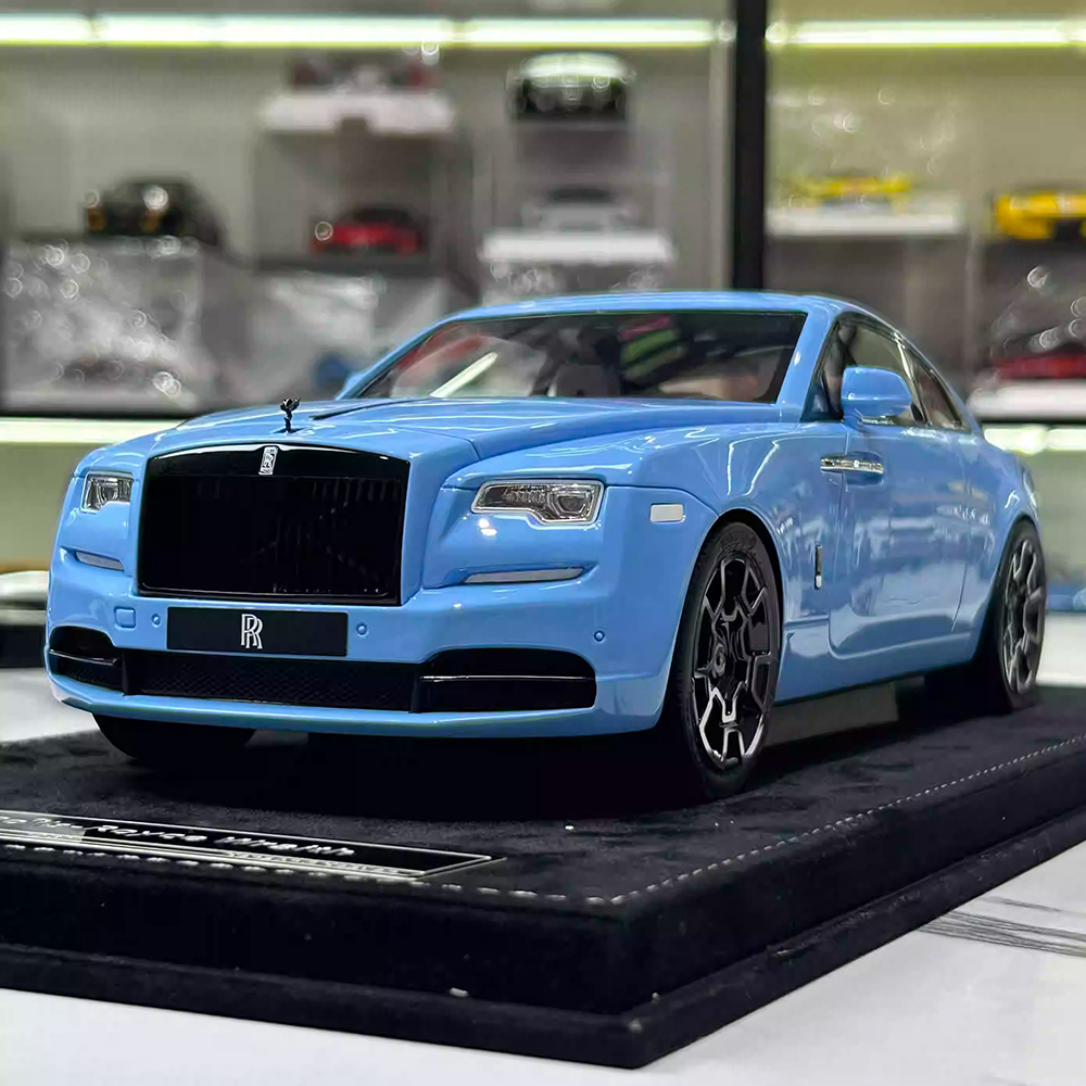 ROLLS-ROYCE WRAITH 2024 BLUE / РОЛЛС-РОЙС РАЙТ ГОЛУБОЙ