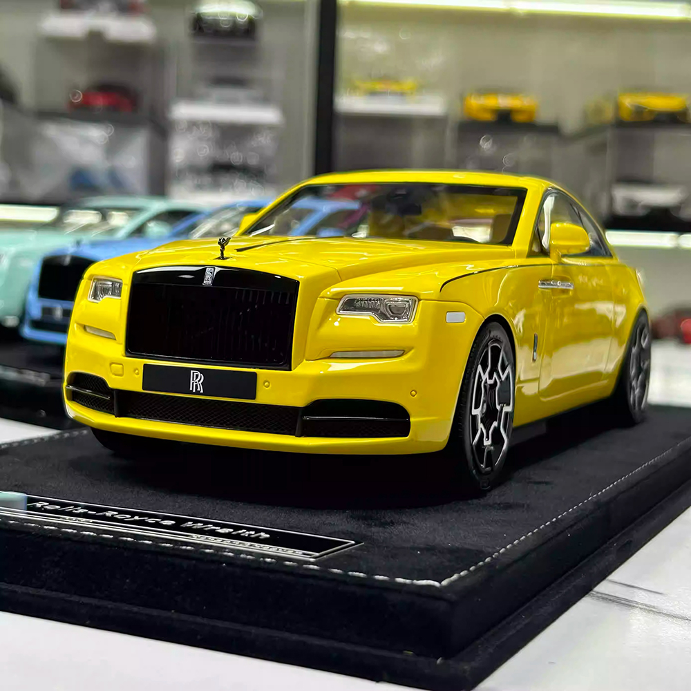 ROLLS-ROYCE WRAITH 2024 YELLOW / РОЛЛС-РОЙС РАЙТ ЖЕЛТЫЙ