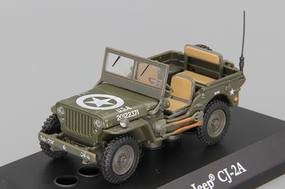 JEEP WILLYS CJ-2A, GREEN