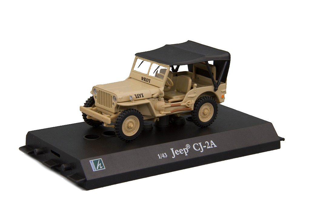 JEEP WILLYS CJ-2A ПЕСОЧНЫЙ, С ТЕНТОМ