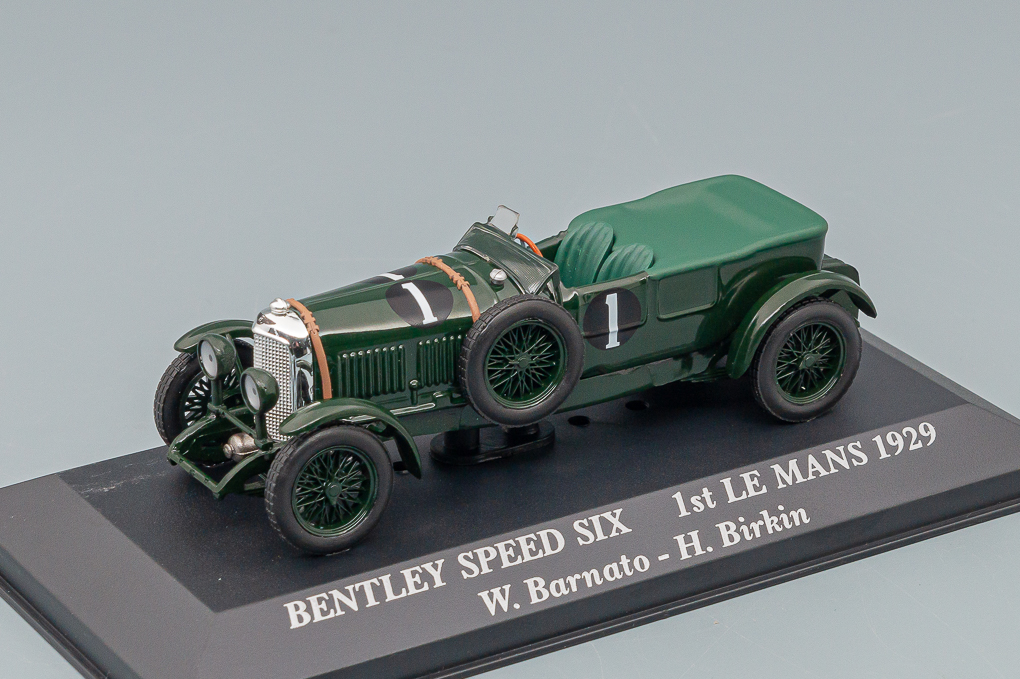 BENTLEY SPEED SIX 1ST LE MANS DE 1929, DARK GREEN