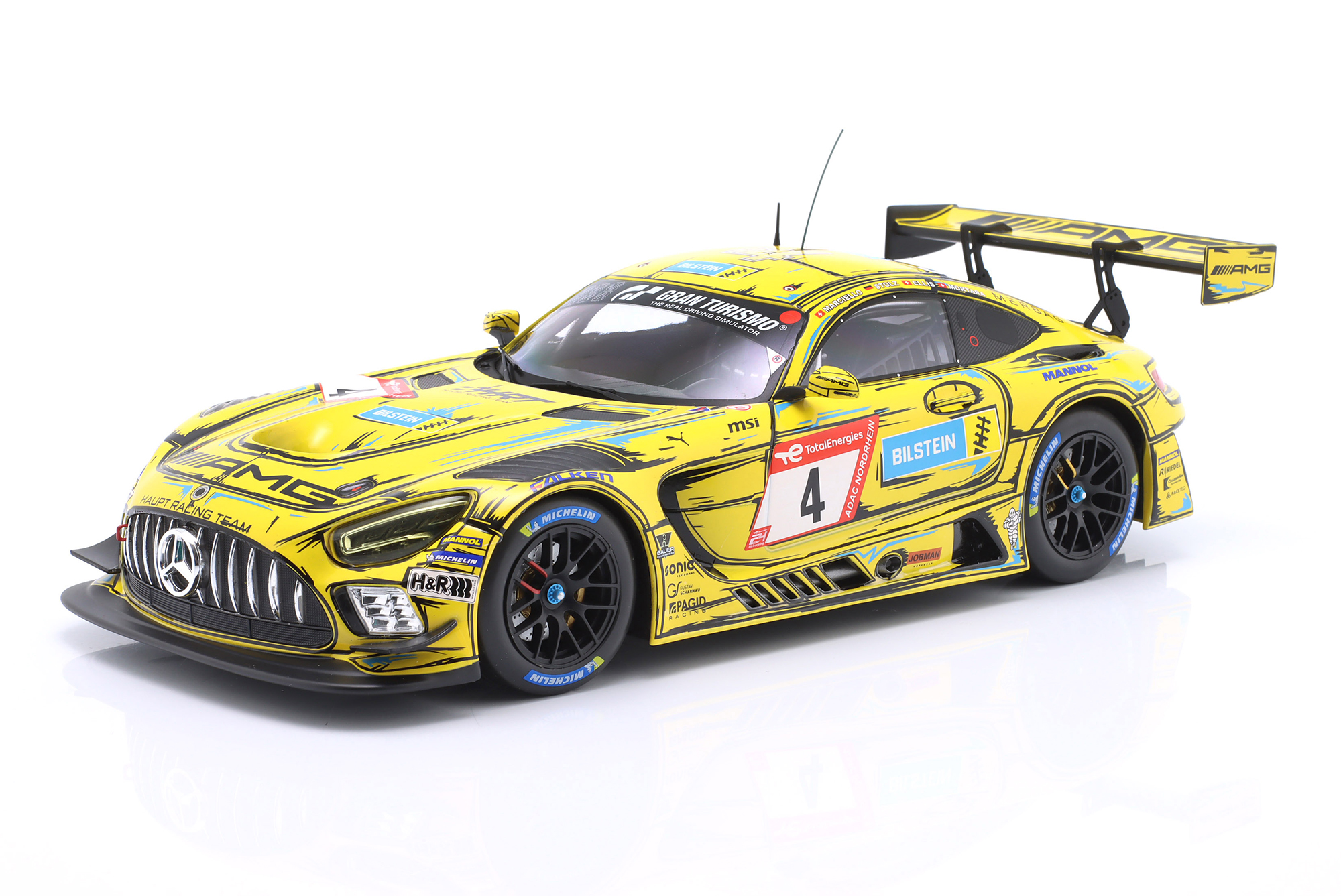 MERCEDES-AMG GT3 EVO #4 3RD 24H NÜRBURGRING 2023 HAUPT RACING TEAM / МЕРСЕДЕС-АМГ ГТ3 ЭВО 3 МЕСТО 24 ЧАСА НЮРБУРГРИНГ ХАУПТ КОМАНДА