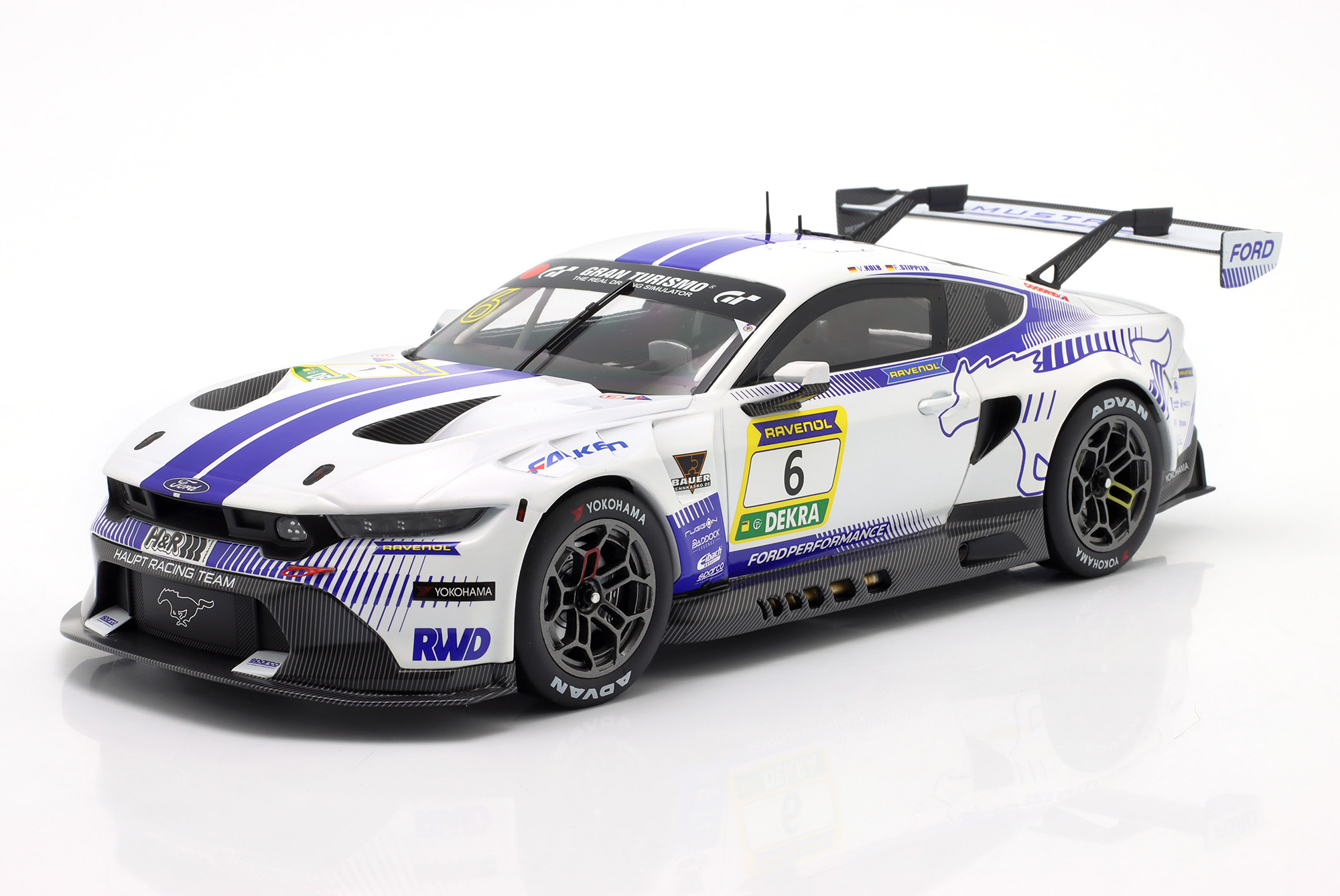 FORD MUSTANG GT3 #6 WINNER NLS 8 NÜRBURGRING 2025 STIPPLER, KOLB / ФОРД МУСТАНГ ГТ3 ПОБЕДИТЕЛЬ НЛС 8 НЮРБУРГРИНГ СТИППЛЕР КОЛБ