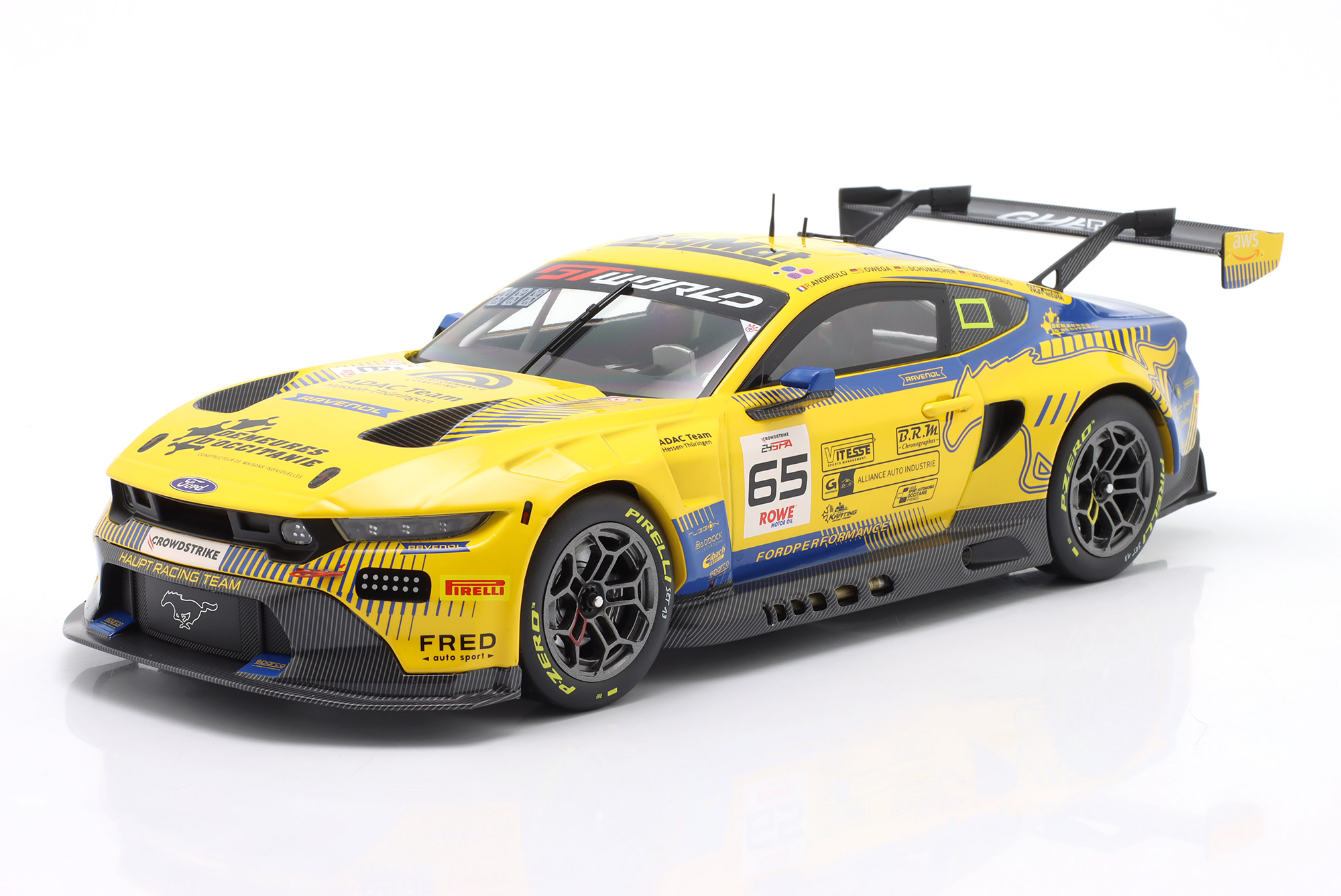 FORD MUSTANG GT3 #65 24H SPA 2025 HRT FORD PERFORMANCE / ФОРД МУСТАНГ ГТ3 24 ЧАСА СПА ХРТ PERFORMANCE