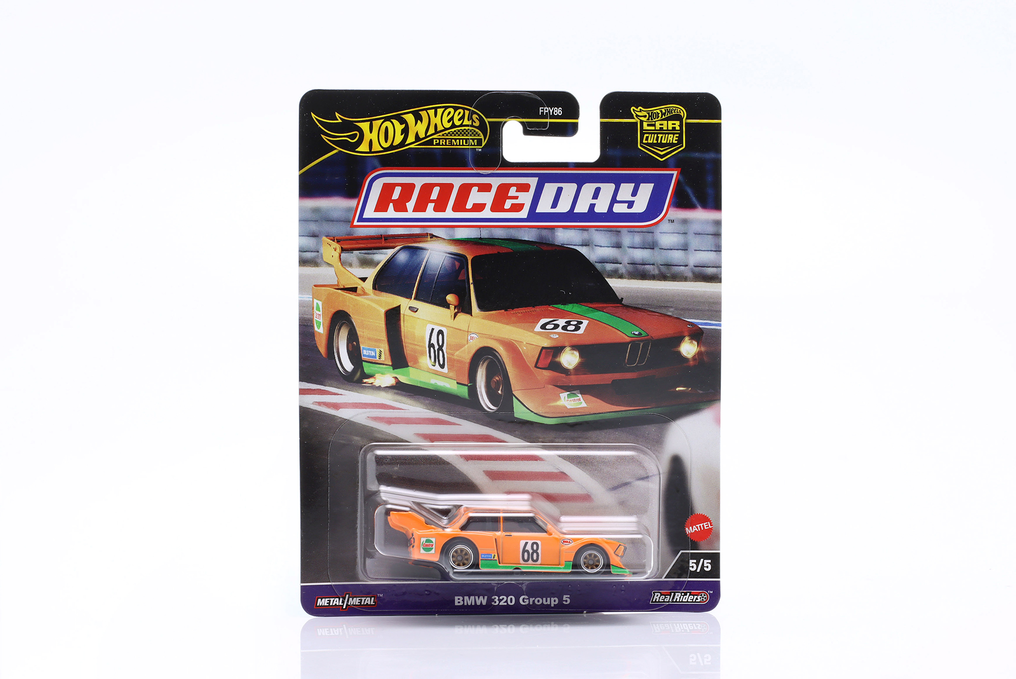 BMW 320 GROUP 5 #68 ORANGE / GREEN / БМВ 320 ГРУП 5 ОРАНЖЕВЫЙ ЗЕЛЕНЫЙ