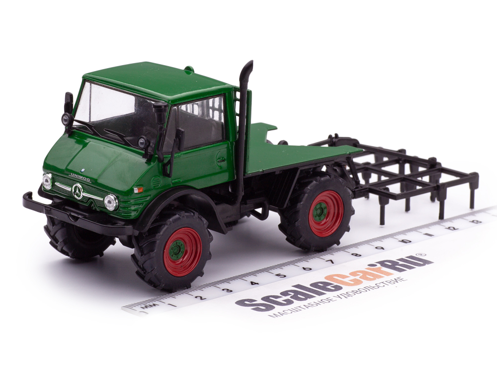 MERCEDES-BENZ UNIMOG 406 1977 ЗЕЛЕНЫЙ (С ЖУРНАЛОМ)