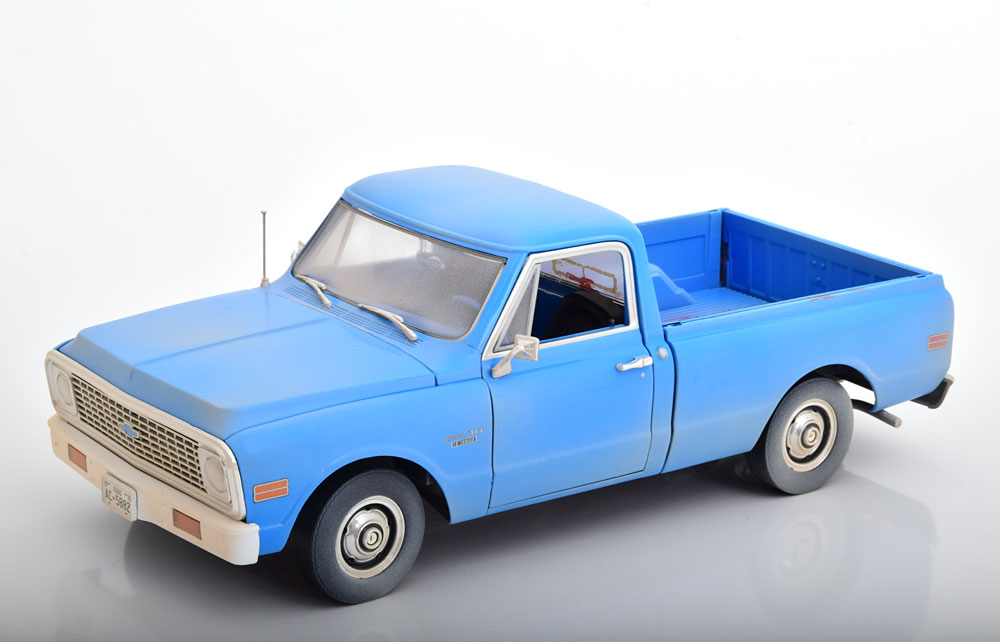 CHEVROLET C10 PICK UP THE TEXAS CHAINSAW MASSACRE 1971 LIGHTBLUE