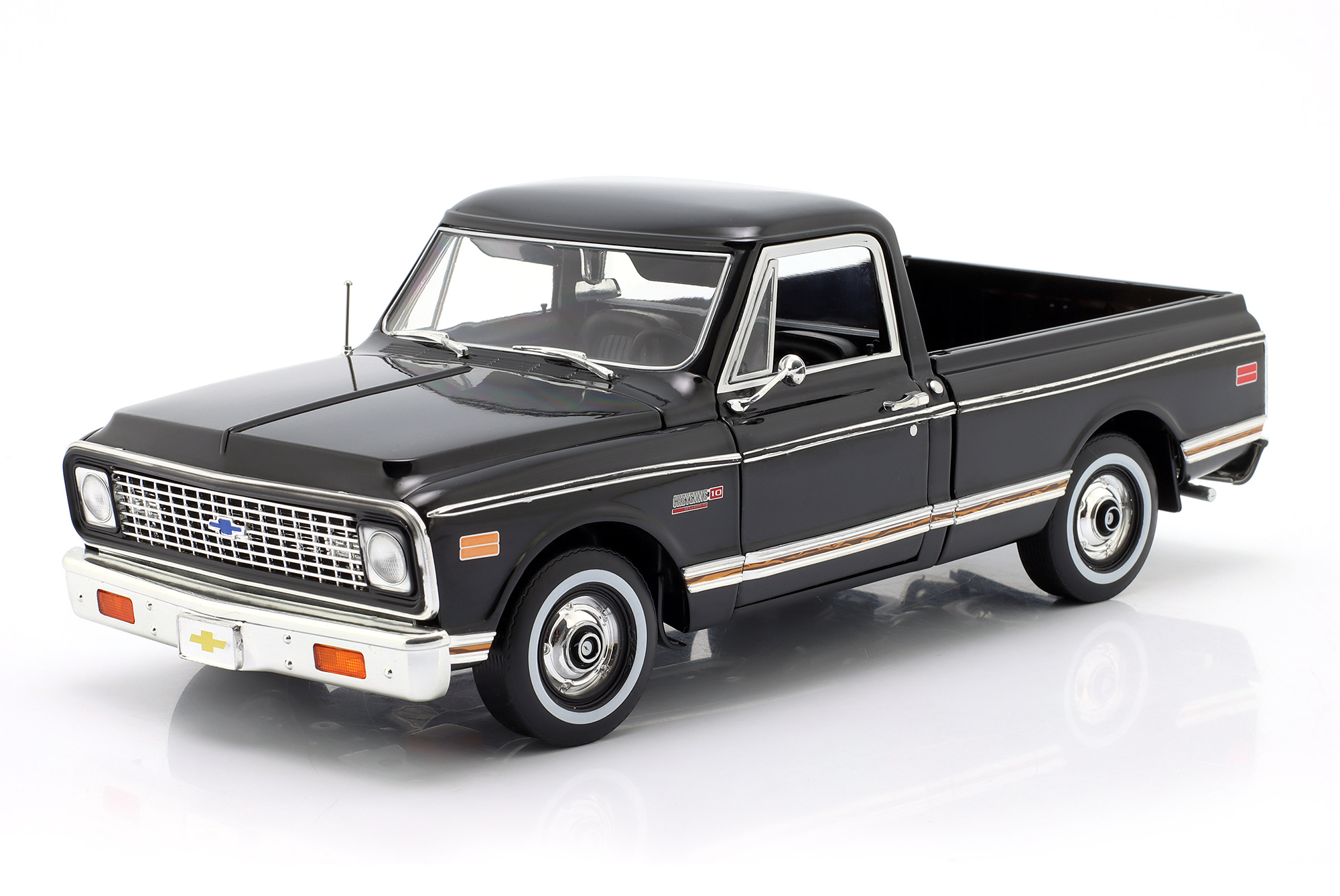 CHEVROLET C10 CUSTOM PICKUP 1971 BLACK HIGHWAY61 / ШЕВРОЛЕ C10 КУСТОМ ПИКУП ЧЕРНЫЙ HIGHWAY61