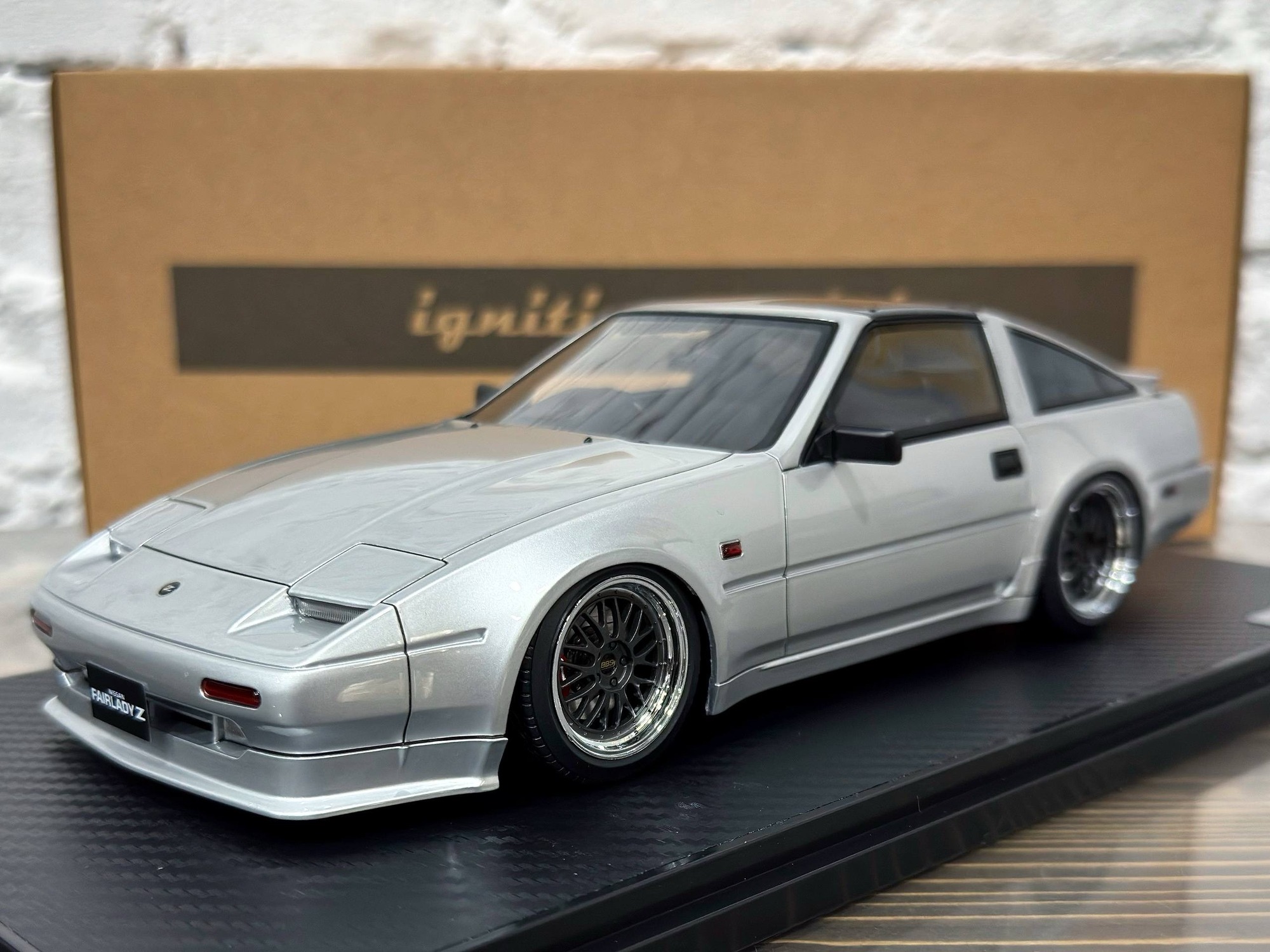 NISSAN FAIRLADY Z 2-SEATER 300ZR (Z31) SILVER / НИССАН ФЭРЛЕДИ Z 2 SEATER 300ZR Z31 СЕРЕБРИСТЫЙ