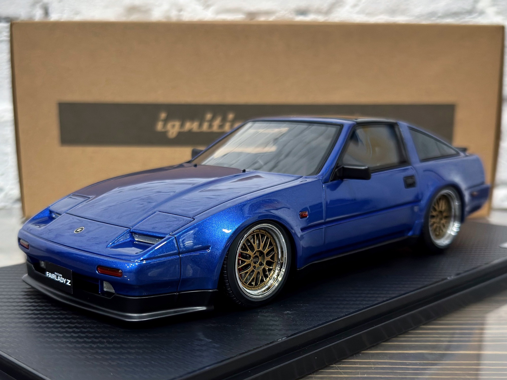 NISSAN FAIRLADY Z 2-SEATER 300ZR (Z31) LIGHT BLUE METALLIC / НИССАН ФЭРЛЕДИ Z 2 SEATER 300ZR Z31 СВЕТЛО-СИНИЙ