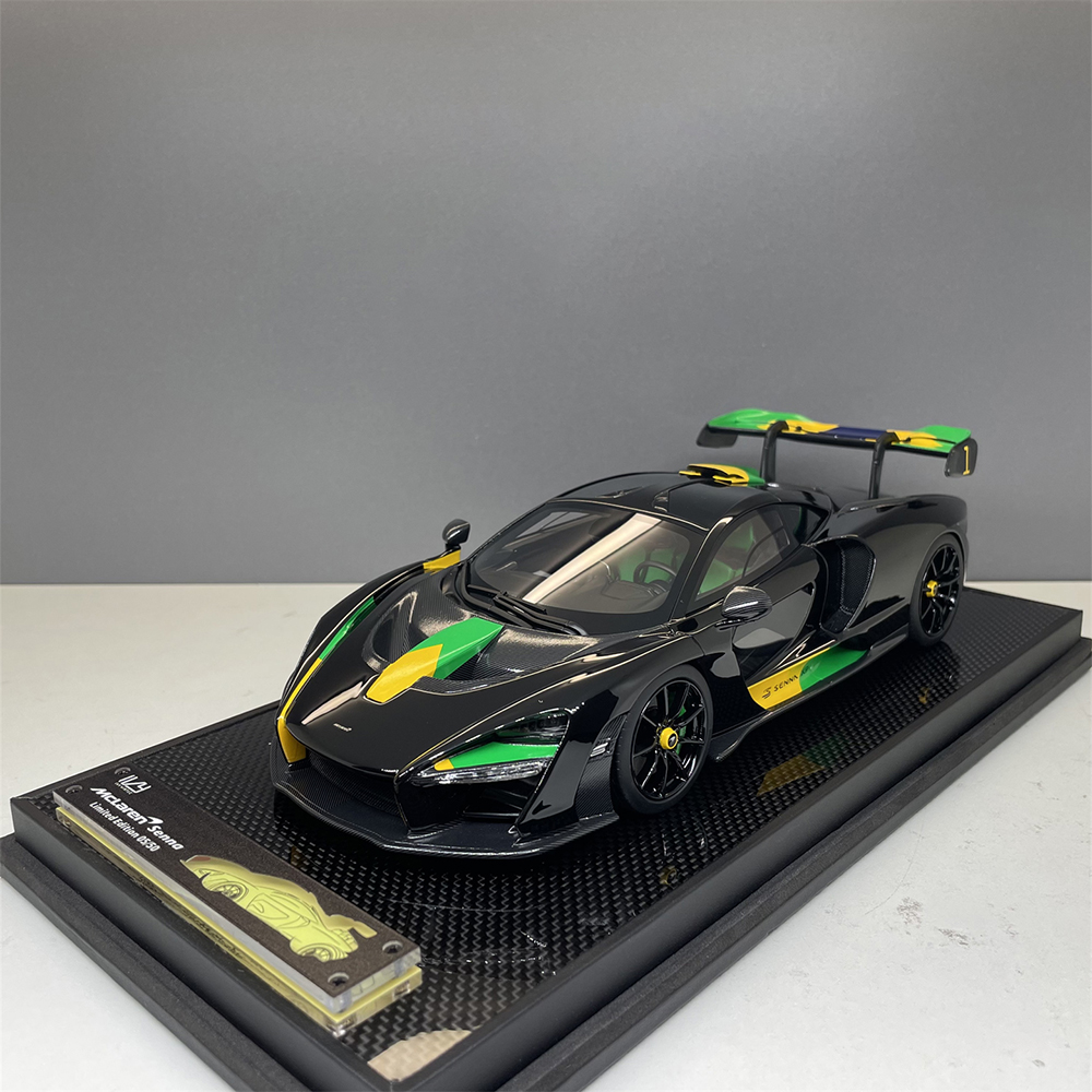 MCLAREN SENNA 2024 BLACK BRAZIL / МАКЛАРЕН СЕННА ЧЕРНЫЙ